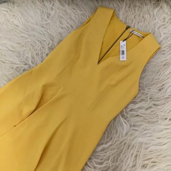 Alice + Olivia Callie Asymmetrical Drape Dress - Picture 5 of 8